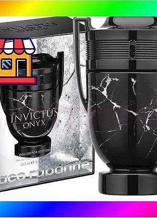 Bs туалетна вода чоловіча best mix paco rabanne invictus onyx collector edition 100 мл bas77/n