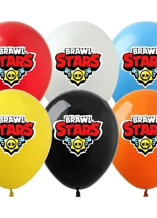 Шарик 12 "(30см) brawl stars ассорти 0006-171 поштучно