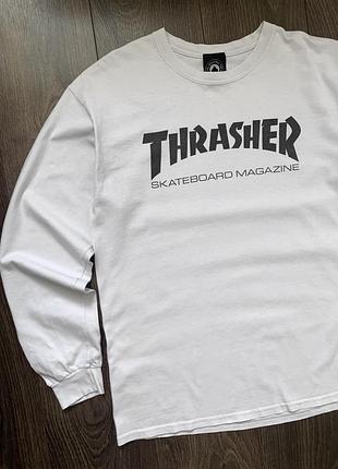 Лонгслив thrasher оригінал лонг кофта thrasher skateboarding 2