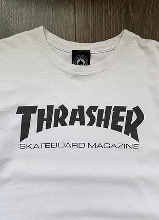 Лонгслив thrasher оригінал лонг кофта thrasher skateboarding 4