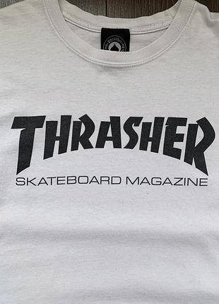 Лонгслив thrasher оригінал лонг кофта thrasher skateboarding 5