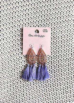 Новые серьги miss selfridge