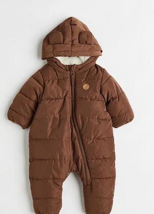 Дитячий зимовий комбінезон від h&m