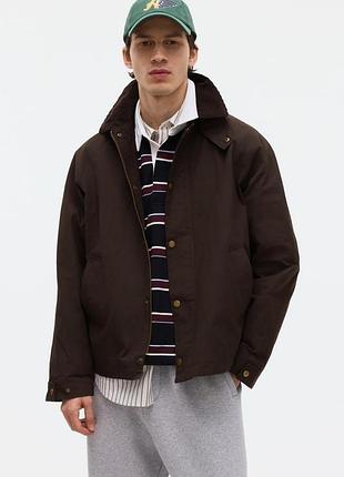 H&amp;m waxed transport мужская куртка barbour