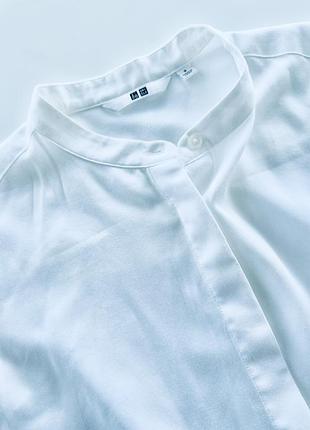 Сорочка uniqlo бавовняна сорочка жіночий одяг біла сорочка