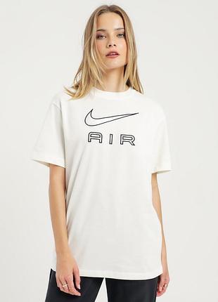 Оригинальная футболка nike air big logo oversize