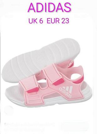 Крутые стильные босоножки сандалии бренда adidas altaswim. u9 6 eur 23