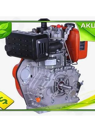 Двигатель дизельный 186f tt agro moto (под шпонку диаметр 25 мм) 9 л.с.