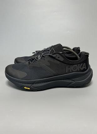 Трекінгові трейлові бігові кросівки на широку стопу hoka one one transport wide vibram