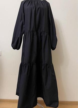 Платье длинное h&m m-l