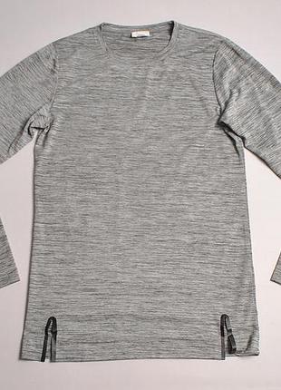 Мужской спортивный лонгслив кофта asics motion therm - m