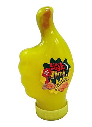В'язка маса, слайм "like magic slime" lms-01-01u 300 гр жовтий