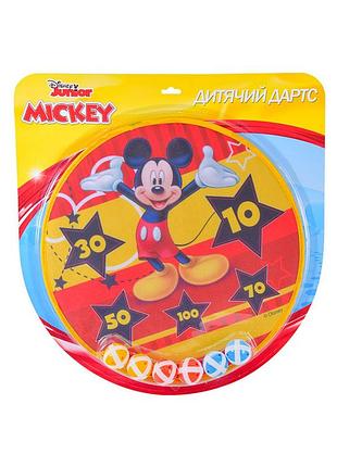 Детский дартс "микки маус" bambi ld1024 с шариками на липучке