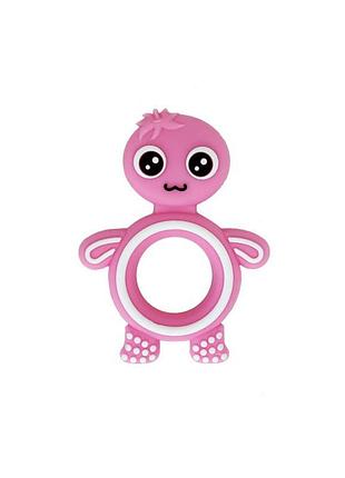 Прорезыватель для зубов «черепашка» mgz-0417(pink)
