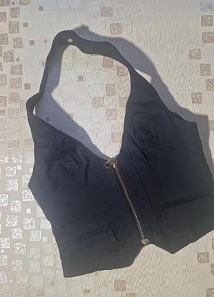 Стильний вінтажний топ-корсет від guess jeans розмір s