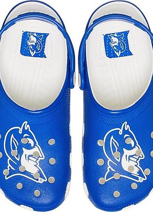 Кроксы crocs collegiate clogs duke, размер w10