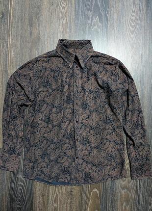 Рубашка вельветовая canadian stock jeans xl