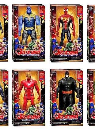 Герои d558-3/d558-2/d558-1/d558-19/d558-17/d558-15/d558-98/d558-10 avengers 8 видов коробка 37*6,6*21 см