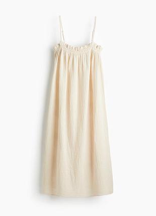 Поплінова сукня h&m👌