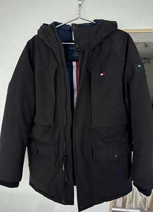 Зимняя куртка парка пуховик tommy hilfiger