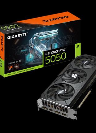 Відеокарта rtx 5050 8gb gddr6 gaming oc gigabyte (gv-n5050gaming oc-8gd)