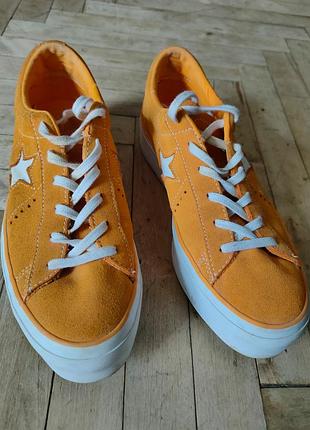 Кеды converse желтые замша 40 размер