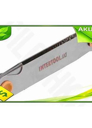 Ve резьбомер метрический intertool 0.5-3мм new version 12шт для определения шага резьбы инструмент для n6w_ver