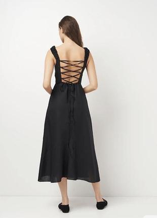 Сукня zara нова з бірками в складі льон