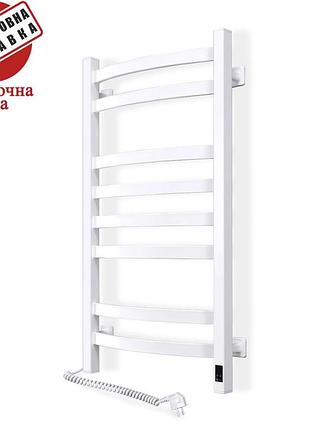 Полотенцесушитель электро navin avalon 48*80, sensor, левый, белый (сталь), украина