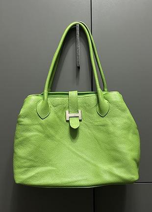 Сумка genuine leather borse in pelle made initaly