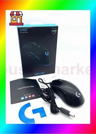 Bs комп'ютерна мишка logitech best mix g403 провідна 12000dpi bas77/n