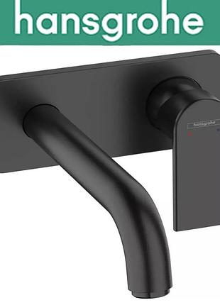 Смеситель hansgrohe (art 71578670) для раковины однорычажный, vernis shape, чёрный мат