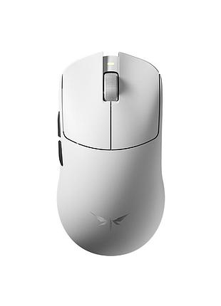 Ігрова бездротова миша vgn dragonfly f2 ultra+ / paw3950 / три режими підключення / 8000 гц / white / білий