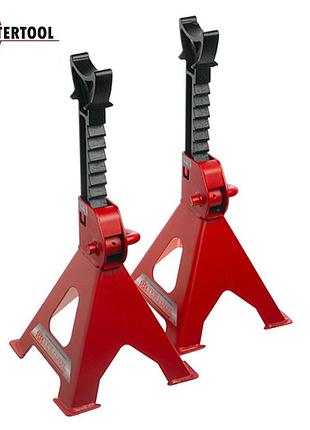 Комплект стоек (подставок) под машину intertool gt0401 (3т, 288-430мм, 2шт)