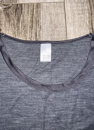 70% wool 30% silk термо кофта лонгслів calida 5