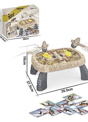 Стучалка 3691 подсветка, мелодии, звуки, фразы, 6 языков, 3 варианта игры, регулировка громкости, столик,