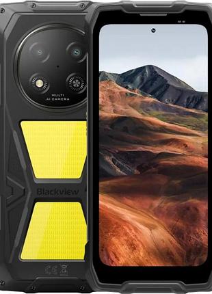 Смартфон blackview rock 2 pro 8/256gb global nfc (black), ip68 / ip69k, ips 6.67'', 16/13мп, unisoc t8100, 15000 маг