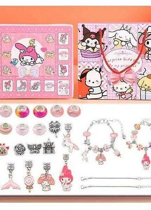 Набір прикрас для дівчаток - герой, основи для прикрас, шарми m 18595