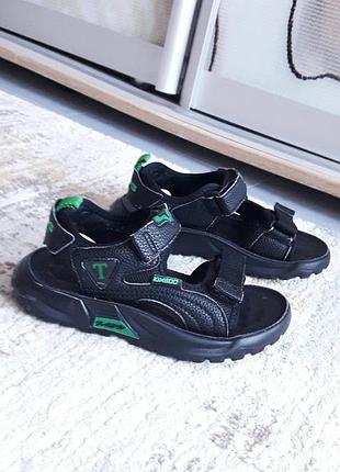Мега удобные босоножки, сандалии, 30-31 кожа, kimboo