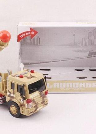 Спецтехніка wy 651 b, масштаб 1:16, інерція, звук, підсвічування, імітація пострілів, ракетна установка