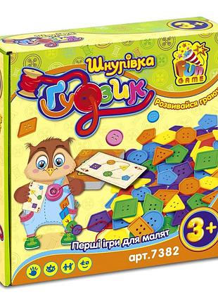 Игра - шнуровка развивающая "гудзик" 7382 "4fun game club"