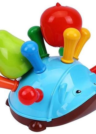 Сортер "їжачок" 8300"technok toys", яблука, груші