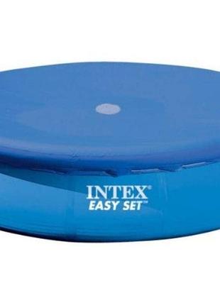 Intex тент 28020 для надувного бассейна, диаметр 244 см