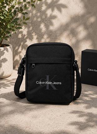 Оригінальна сумка месенджер calvin klein jeans sport essentials / чоловіча сумка крос-боді ск