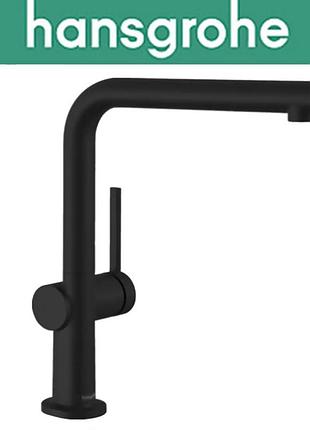 Смеситель hansgrohe (art 72840670) для кухни talis m54, чёрный мат
