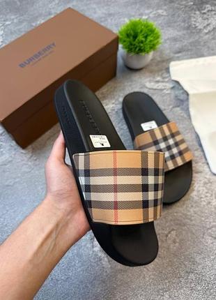 Тапки burberry 2