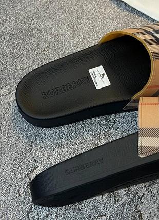 Тапки burberry 5