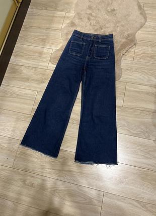 Джинсы женские zara стилтные трендовая модель
