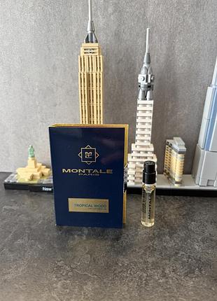 Montale tropical wood пробник 2 ml семпл нішевий аромат