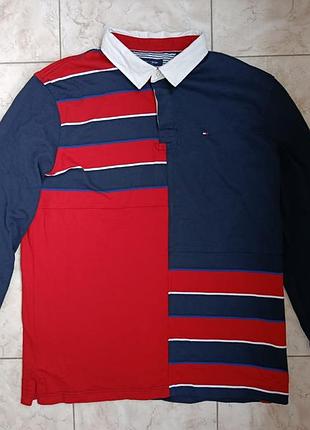 Бомбезная мужская кофта лонгслив tommy hilfiger